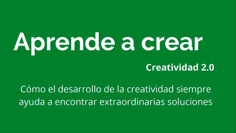 Curso Aprende a Crear